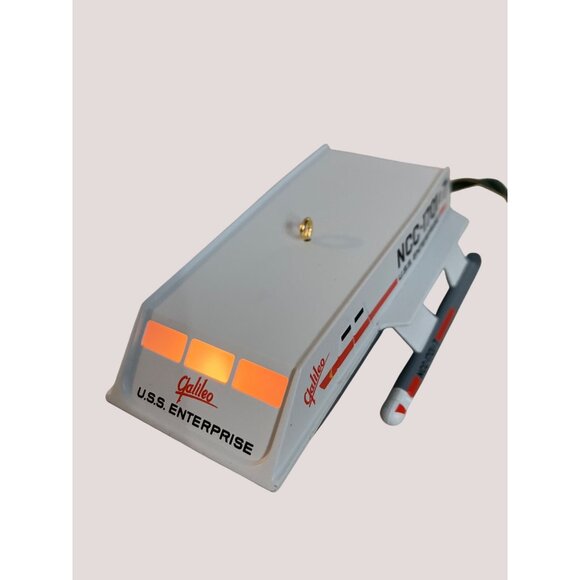 Star Trek U.S.S. Enterprise NCC-1701/7 Galileo Spacecraft Ornament 1992 Hallmark - Picture 11 of 12